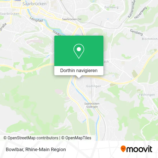Bowlbar Karte