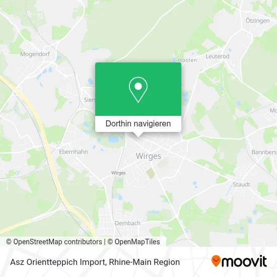 Asz Orientteppich Import Karte