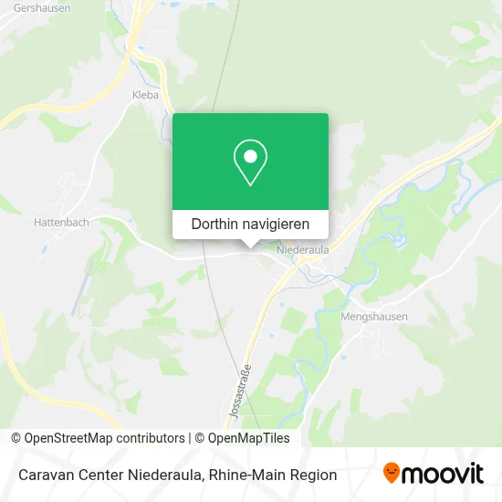 Caravan Center Niederaula Karte