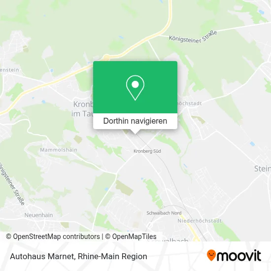 Autohaus Marnet Karte