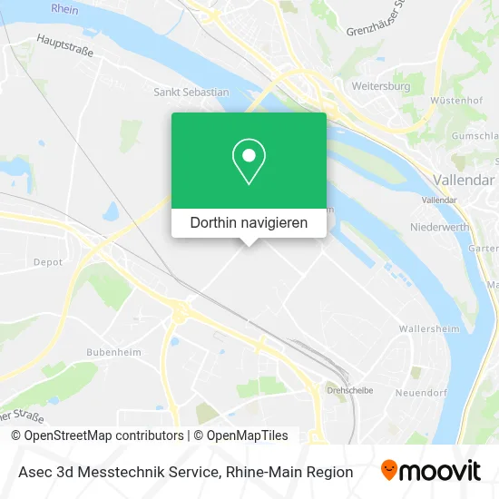 Asec 3d Messtechnik Service Karte
