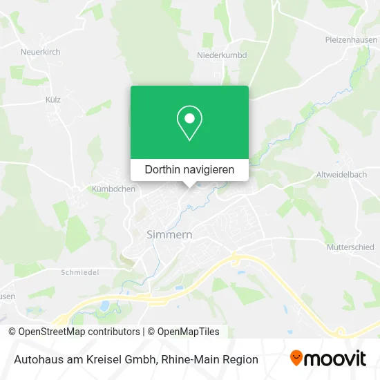 Autohaus am Kreisel Gmbh Karte