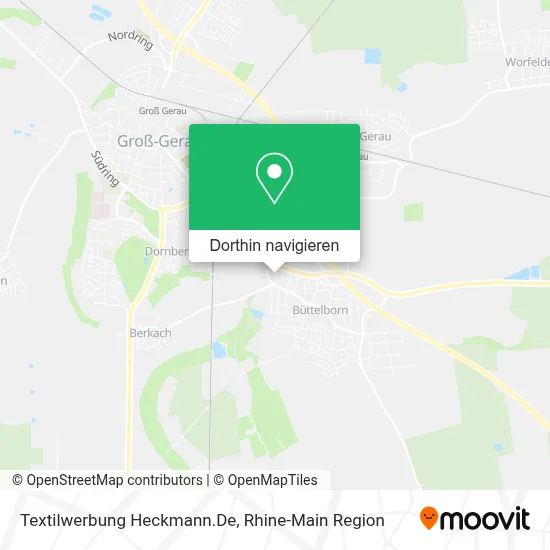 Textilwerbung Heckmann.De Karte