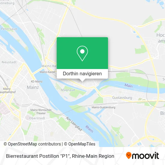 Bierrestaurant Postillon "P1" Karte