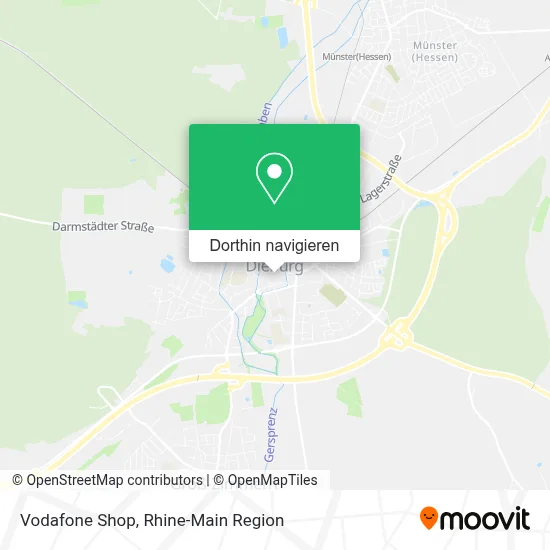 Vodafone Shop Karte