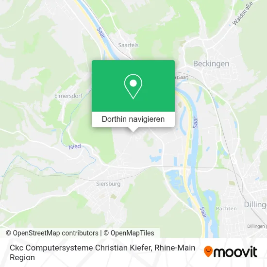 Ckc Computersysteme Christian Kiefer Karte