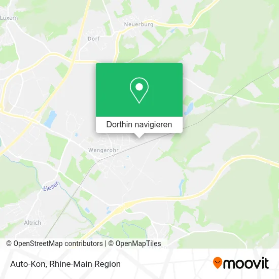 Auto-Kon Karte