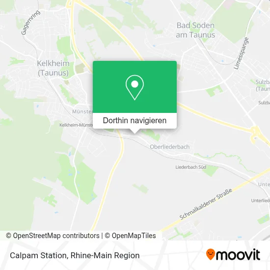 Calpam Station Karte