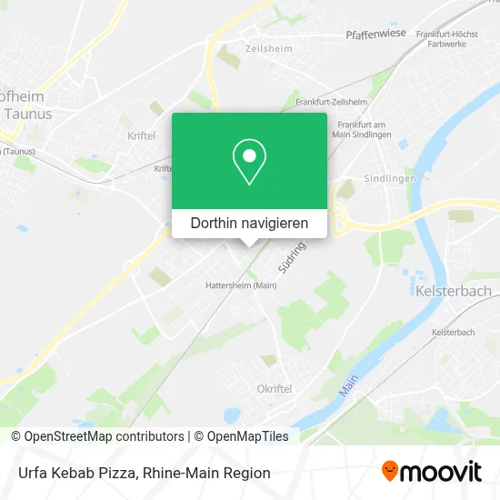Urfa Kebab Pizza Karte