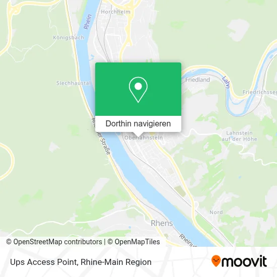 Ups Access Point Karte