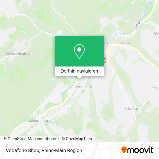 Vodafone Shop Karte