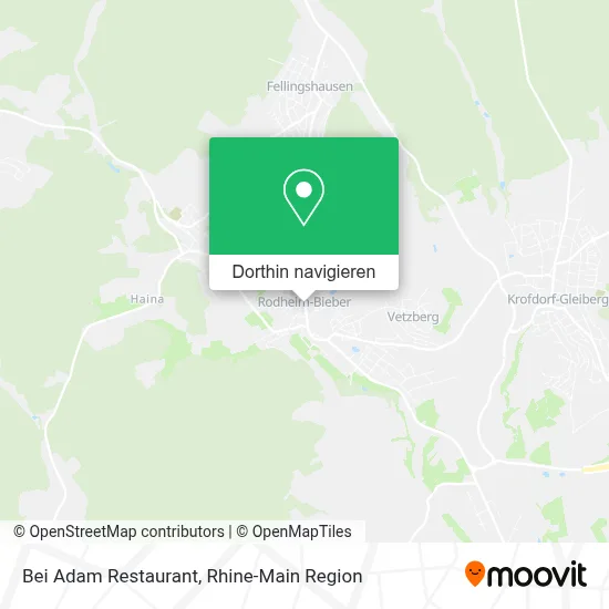 Bei Adam Restaurant Karte