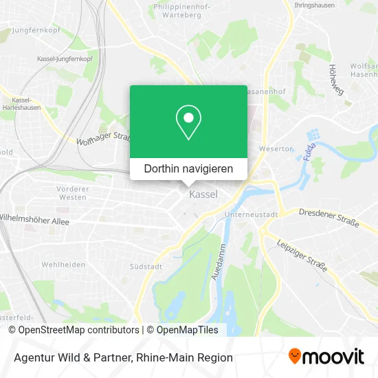 Agentur Wild & Partner Karte