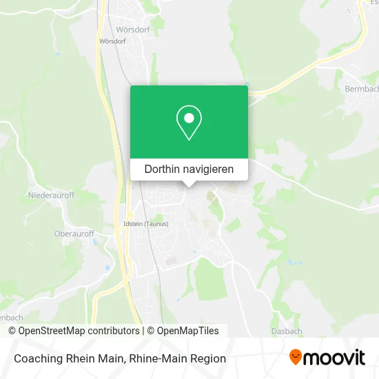 Coaching Rhein Main Karte
