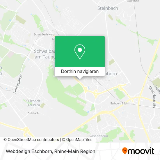Webdesign Eschborn Karte