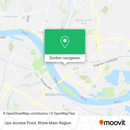 Ups Access Point Karte
