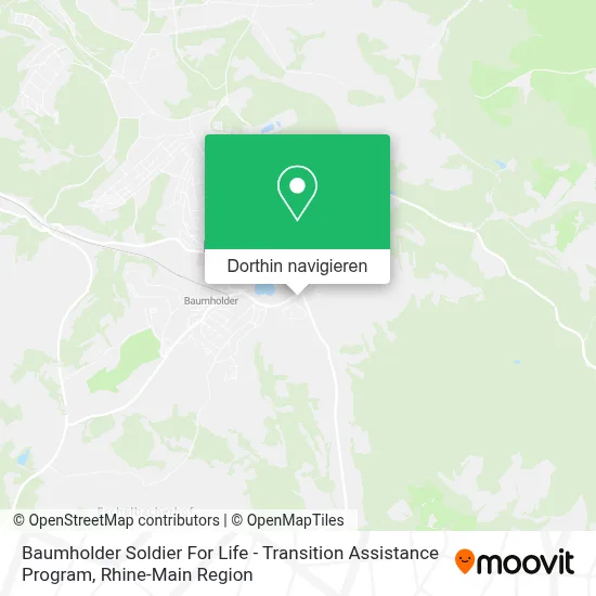 Baumholder Soldier For Life - Transition Assistance Program Karte