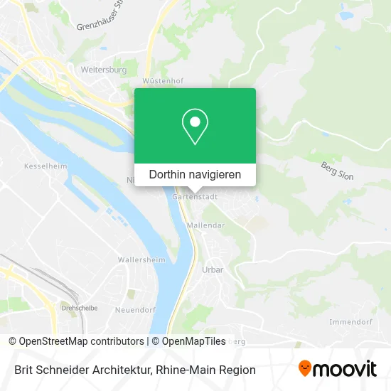 Brit Schneider Architektur Karte