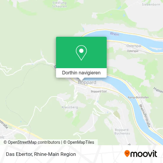 Das Ebertor Karte