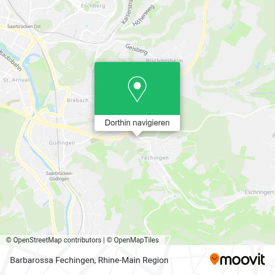 Barbarossa Fechingen Karte