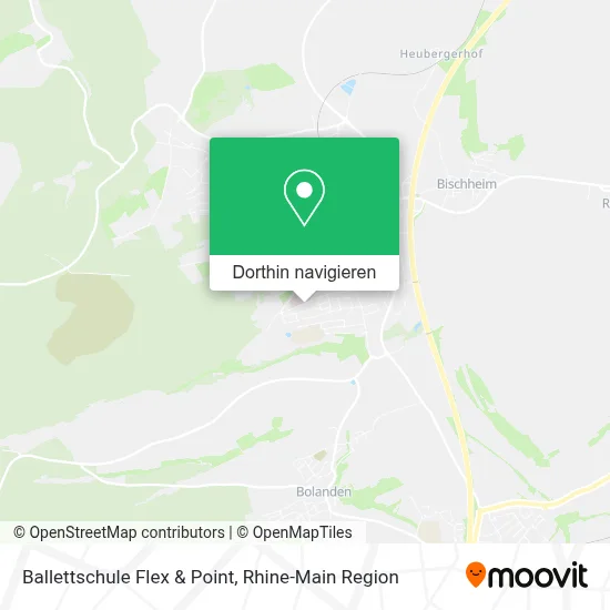 Ballettschule Flex & Point Karte