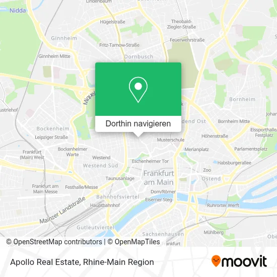 Apollo Real Estate Karte