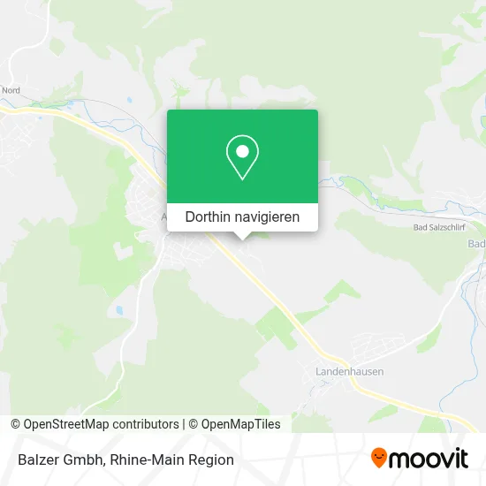 Balzer Gmbh Karte