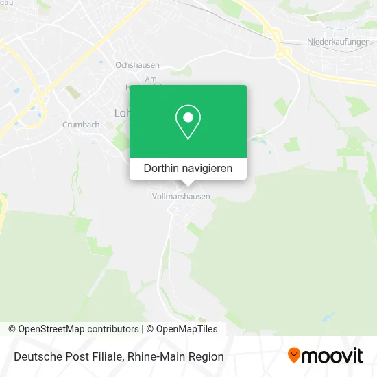 Deutsche Post Filiale Karte
