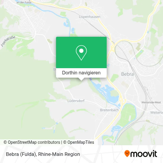 Bebra (Fulda) Karte
