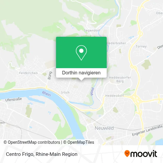 Centro Frigo Karte