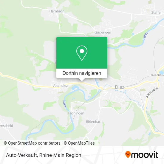 Auto-Verkauft Karte