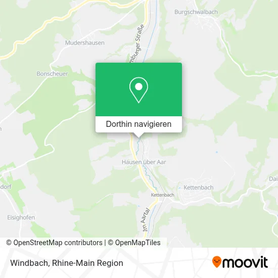 Windbach Karte