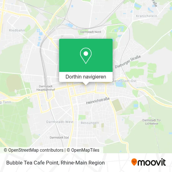 Bubble Tea Cafe Point Karte