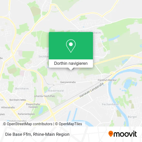 Die Base Ffm Karte