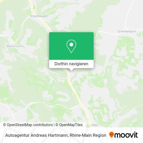 Autoagentur Andreas Hartmann Karte