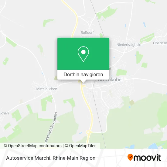 Autoservice Marchi Karte