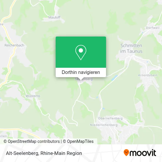 Alt-Seelenberg Karte