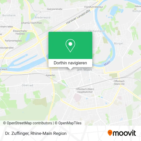 Dr. Zuffinger Karte