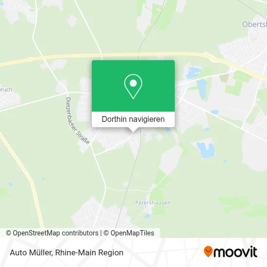 Auto Müller Karte
