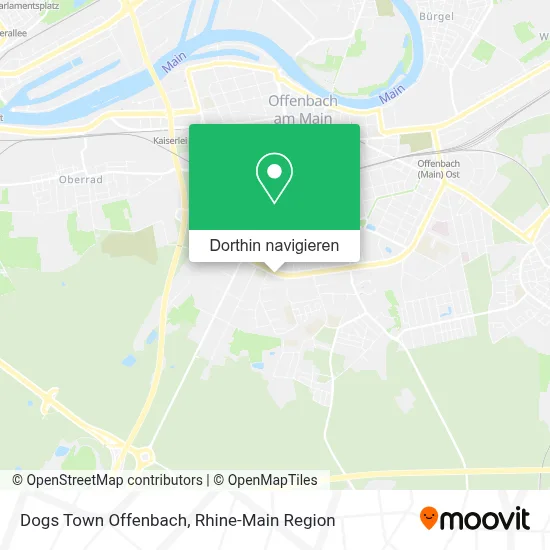 Dogs Town Offenbach Karte