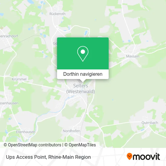 Ups Access Point Karte