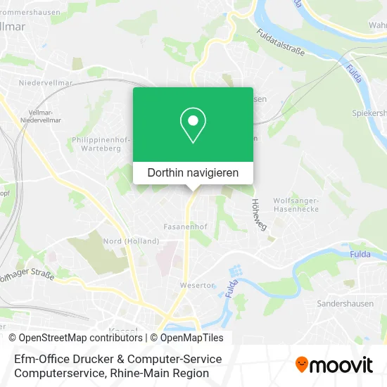 Efm-Office Drucker & Computer-Service Computerservice Karte