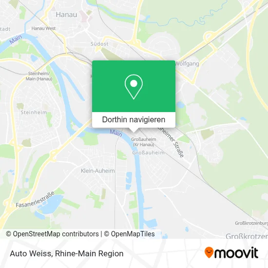 Auto Weiss Karte