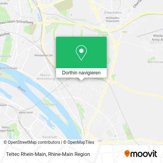 Teltec Rhein-Main Karte