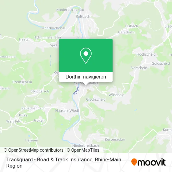 Trackguard - Road & Track Insurance Karte