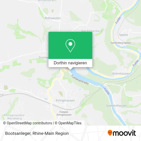 Bootsanleger Karte