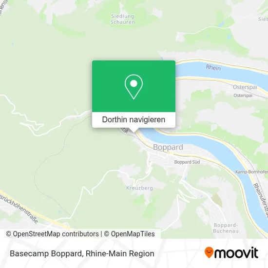 Basecamp Boppard Karte