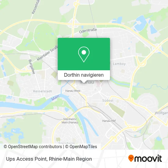 Ups Access Point Karte