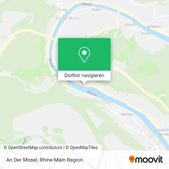 An Der Mosel Karte