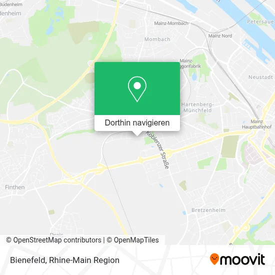 Bienefeld Karte